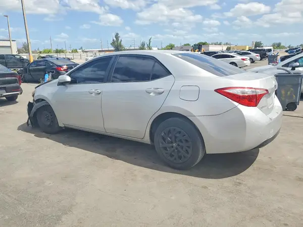 2T1BURHE5GC494339 2016 TOYOTA COROLLA - Image 2