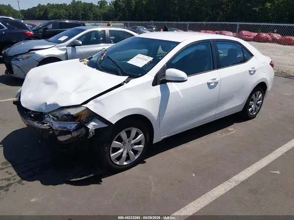 2T1BURHE5GC513875 2016 TOYOTA COROLLA - Image 2