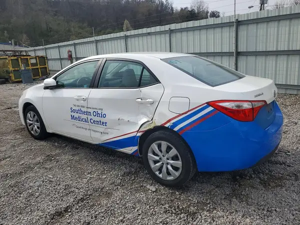2T1BURHE5GC556564 2016 TOYOTA COROLLA - Image 2