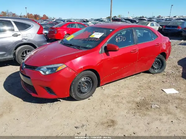 2T1BURHE5GC621865 2016 TOYOTA COROLLA - Image 2