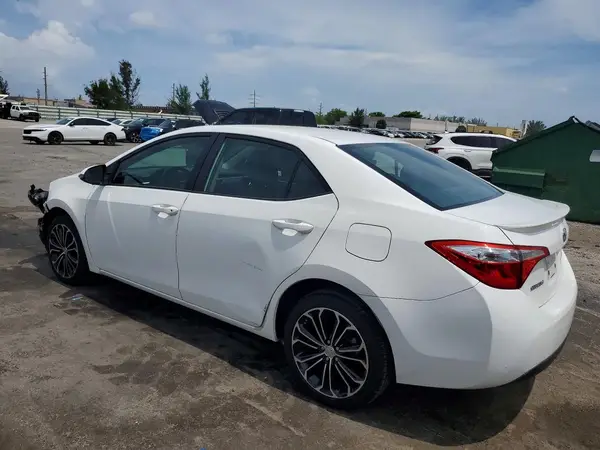 2T1BURHE5GC631196 2016 TOYOTA COROLLA - Image 2