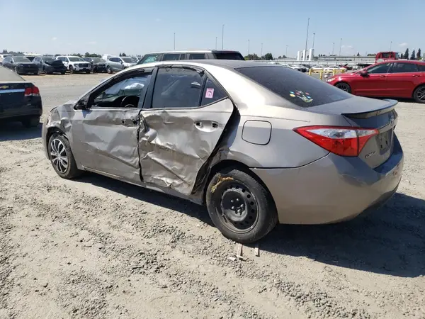 2T1BURHE5GC634048 2016 TOYOTA COROLLA - Image 2