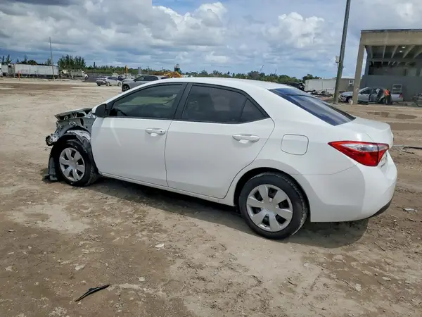 2T1BURHE5GC655143 2016 TOYOTA COROLLA - Image 2