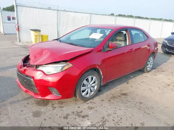 2T1BURHE5GC658494 2016 TOYOTA COROLLA - Image 2