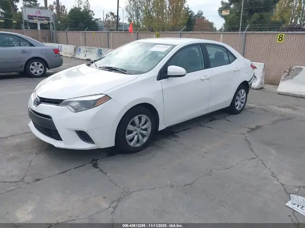 2T1BURHE5GC668992 2016 TOYOTA COROLLA - Image 2