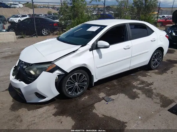 2T1BURHE5GC684187 2016 TOYOTA COROLLA - Image 2