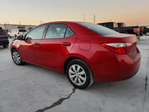 2T1BURHE5GC702543 2016 TOYOTA COROLLA - Image 2
