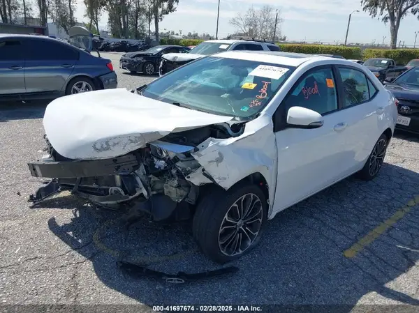 2T1BURHE6GC482040 2016 TOYOTA COROLLA - Image 2