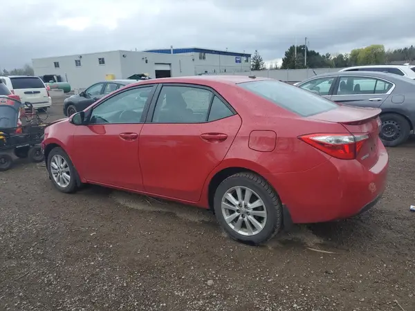 2T1BURHE6GC539126 2016 TOYOTA COROLLA - Image 2