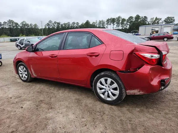 2T1BURHE6GC627271 2016 TOYOTA COROLLA - Image 2