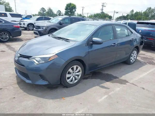2T1BURHE6GC628873 2016 TOYOTA COROLLA - Image 2