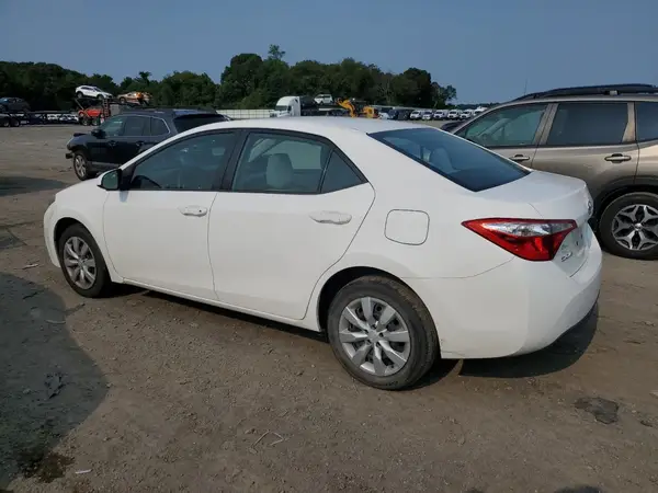 2T1BURHE6GC637315 2016 TOYOTA COROLLA - Image 2