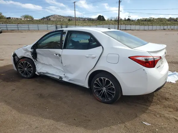 2T1BURHE6GC639436 2016 TOYOTA COROLLA - Image 2