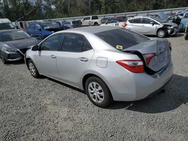 2T1BURHE6GC668774 2016 TOYOTA COROLLA - Image 2