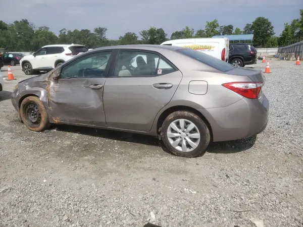 2T1BURHE6GC671898 2016 TOYOTA COROLLA - Image 2