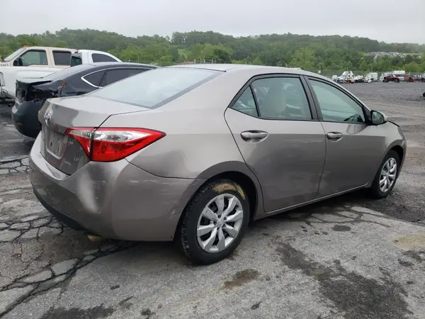 2016 TOYOTA COROLLA COPART lot 58705875 auction photo 3