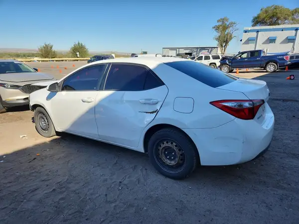 2T1BURHE6GC698826 2016 TOYOTA COROLLA - Image 2