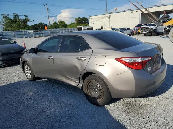 2T1BURHE6GC702437 2016 TOYOTA COROLLA - Image 2