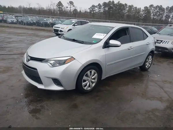 2T1BURHE6GC744817 2016 TOYOTA COROLLA - Image 2