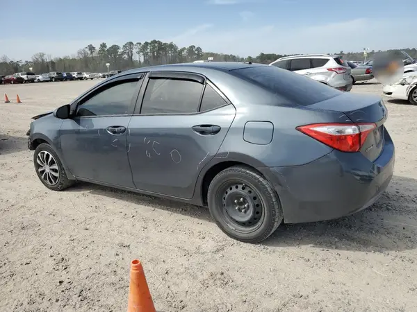 2T1BURHE7GC485495 2016 TOYOTA COROLLA - Image 2