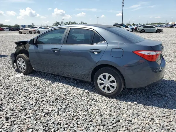 2T1BURHE7GC542911 2016 TOYOTA COROLLA - Image 2