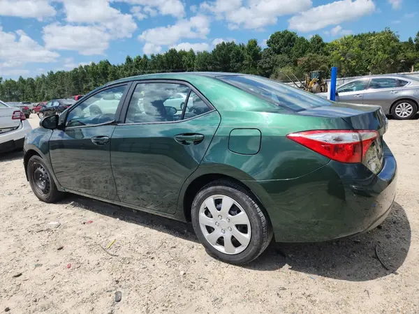 2T1BURHE7GC622094 2016 TOYOTA COROLLA - Image 2