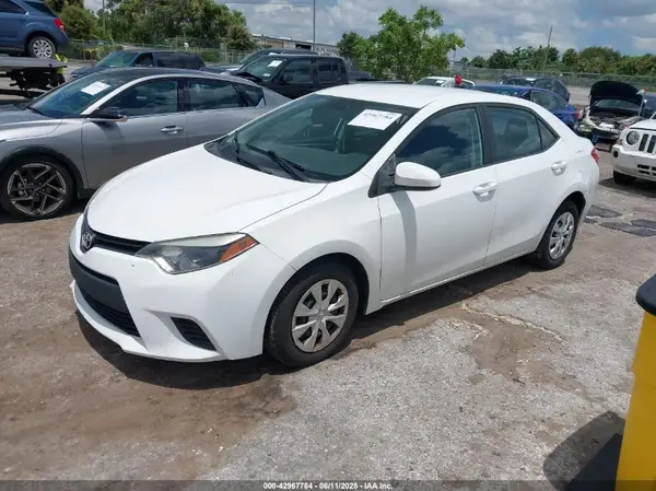 2T1BURHE7GC633452 2016 TOYOTA COROLLA - Image 2