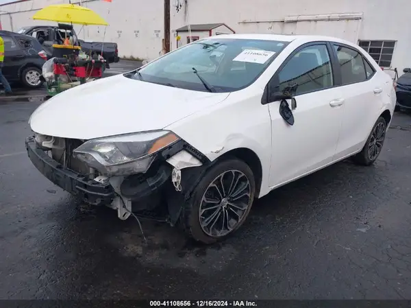 2T1BURHE7GC668721 2016 TOYOTA COROLLA - Image 2
