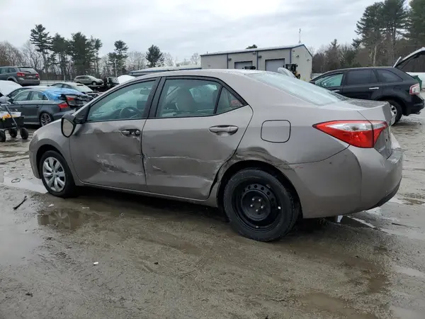 2T1BURHE7GC669786 2016 TOYOTA COROLLA - Image 2
