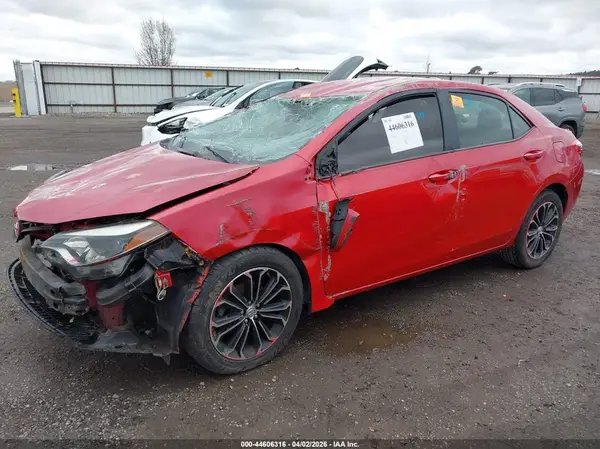 2T1BURHE7GC712832 2016 TOYOTA COROLLA - Image 2