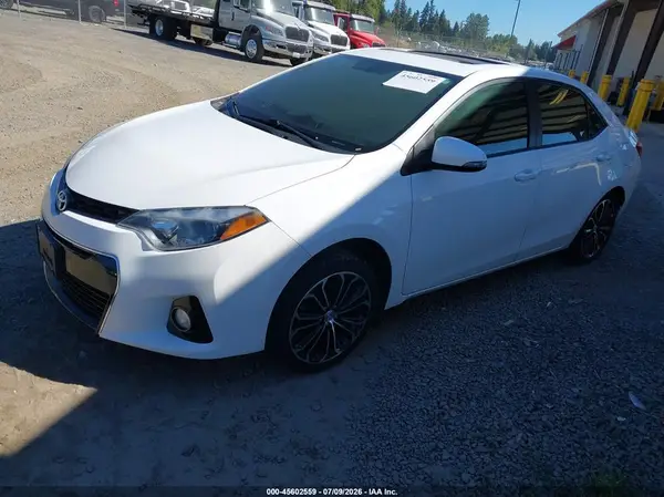 2T1BURHE7GC736922 2016 TOYOTA COROLLA - Image 2