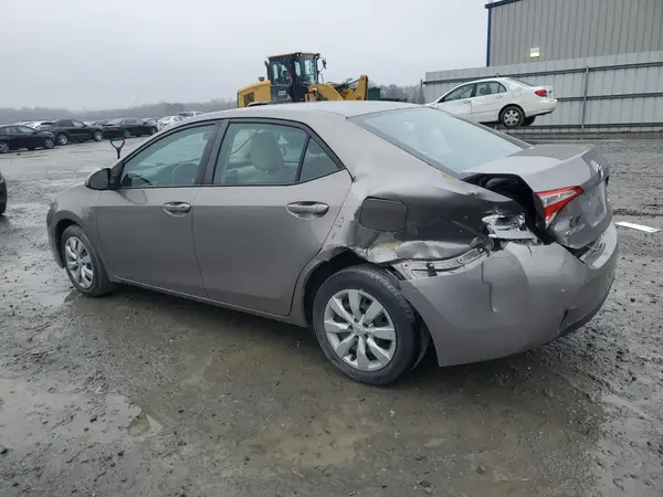 2T1BURHE7GC745426 2016 TOYOTA COROLLA - Image 2