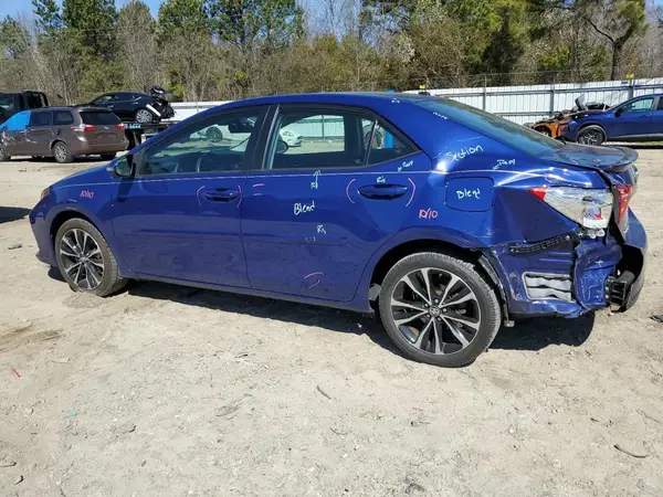 2T1BURHE7KC212484 2019 TOYOTA COROLLA - Image 2