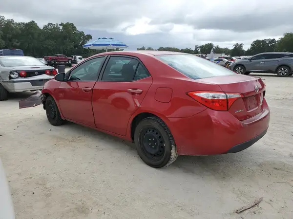 2T1BURHE8GC590109 2016 TOYOTA COROLLA - Image 2