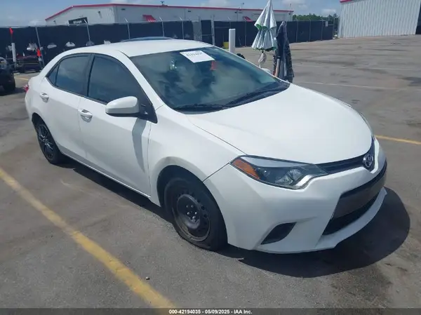 2T1BURHE8GC594242 2016 TOYOTA COROLLA - Image 1