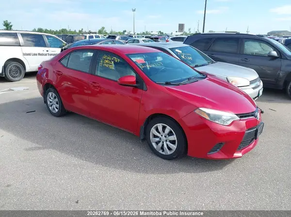 2T1BURHE8GC642483 2016 TOYOTA COROLLA - Image 1