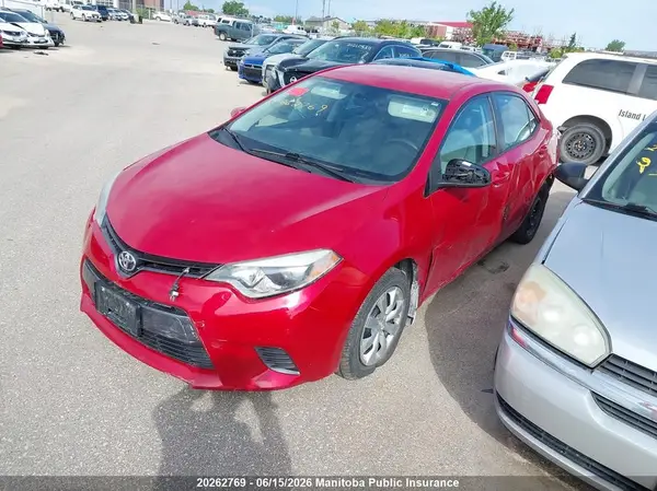 2T1BURHE8GC642483 2016 TOYOTA COROLLA - Image 2