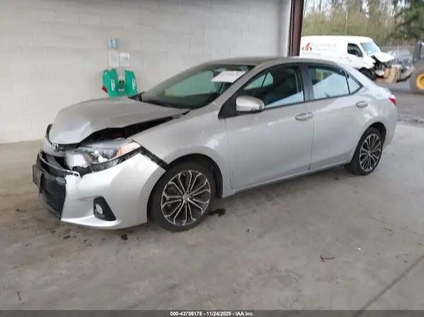 2T1BURHE8GC654987 2016 TOYOTA COROLLA - Image 2