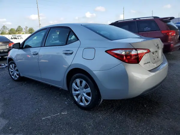 2T1BURHE8GC676911 2016 TOYOTA COROLLA - Image 2