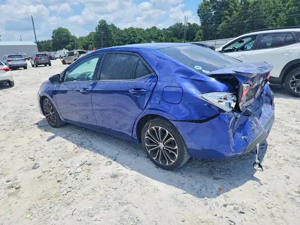 2T1BURHE8GC702925 2016 TOYOTA COROLLA - Image 2