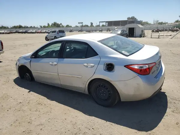 2T1BURHE8GC706814 2016 TOYOTA COROLLA - Image 2