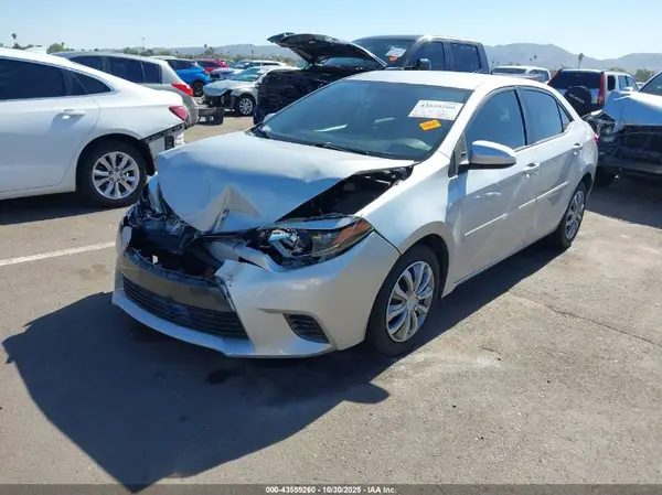 2T1BURHE8GC722821 2016 TOYOTA COROLLA - Image 2