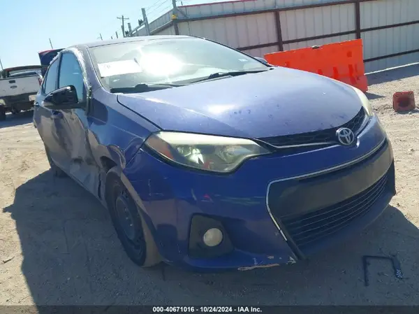 2T1BURHE8GC727291 2016 TOYOTA COROLLA - Image 1