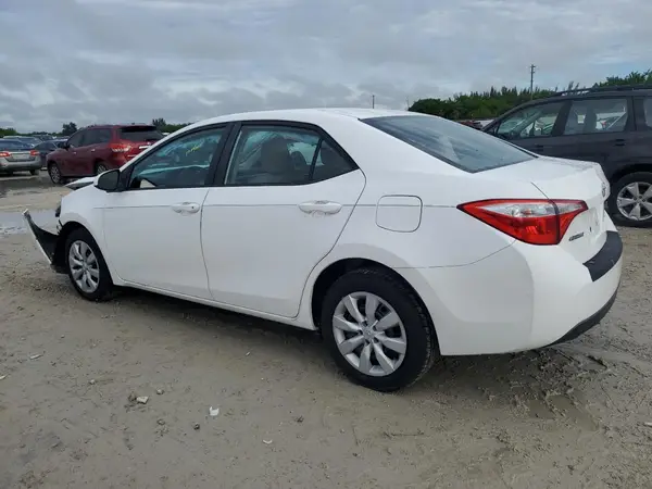 2T1BURHE9GC507349 2016 TOYOTA COROLLA - Image 2