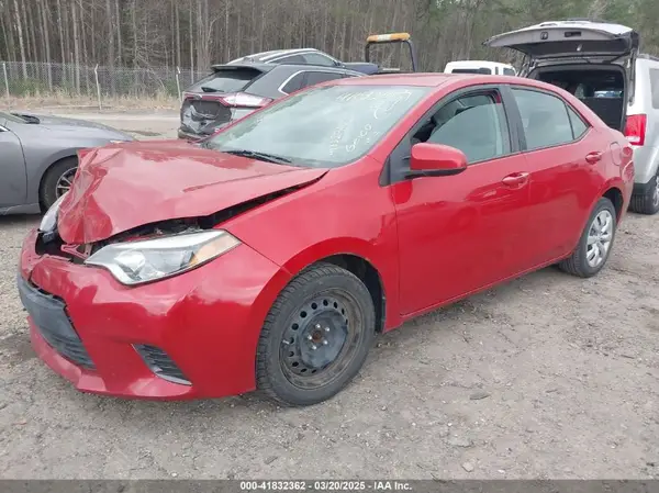 2T1BURHE9GC527505 2016 TOYOTA COROLLA - Image 2