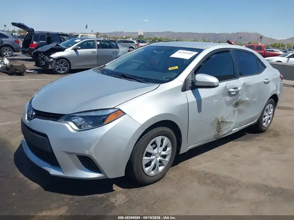 2T1BURHE9GC604762 2016 TOYOTA COROLLA - Image 2