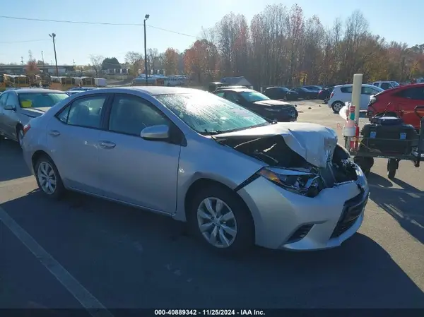 2T1BURHE9GC641312 2016 TOYOTA COROLLA - Image 1