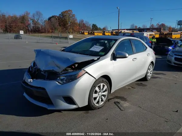 2T1BURHE9GC641312 2016 TOYOTA COROLLA - Image 2