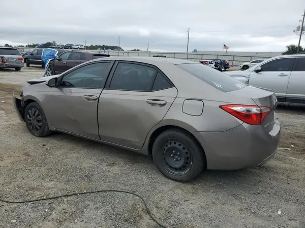 2T1BURHE9GC657784 2016 TOYOTA COROLLA - Image 2