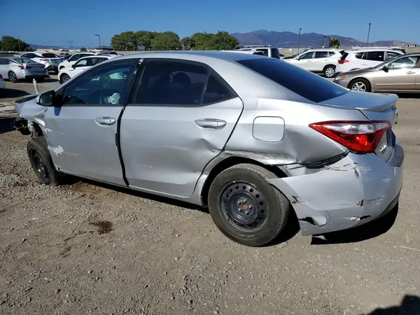 2T1BURHE9GC728398 2016 TOYOTA COROLLA - Image 2